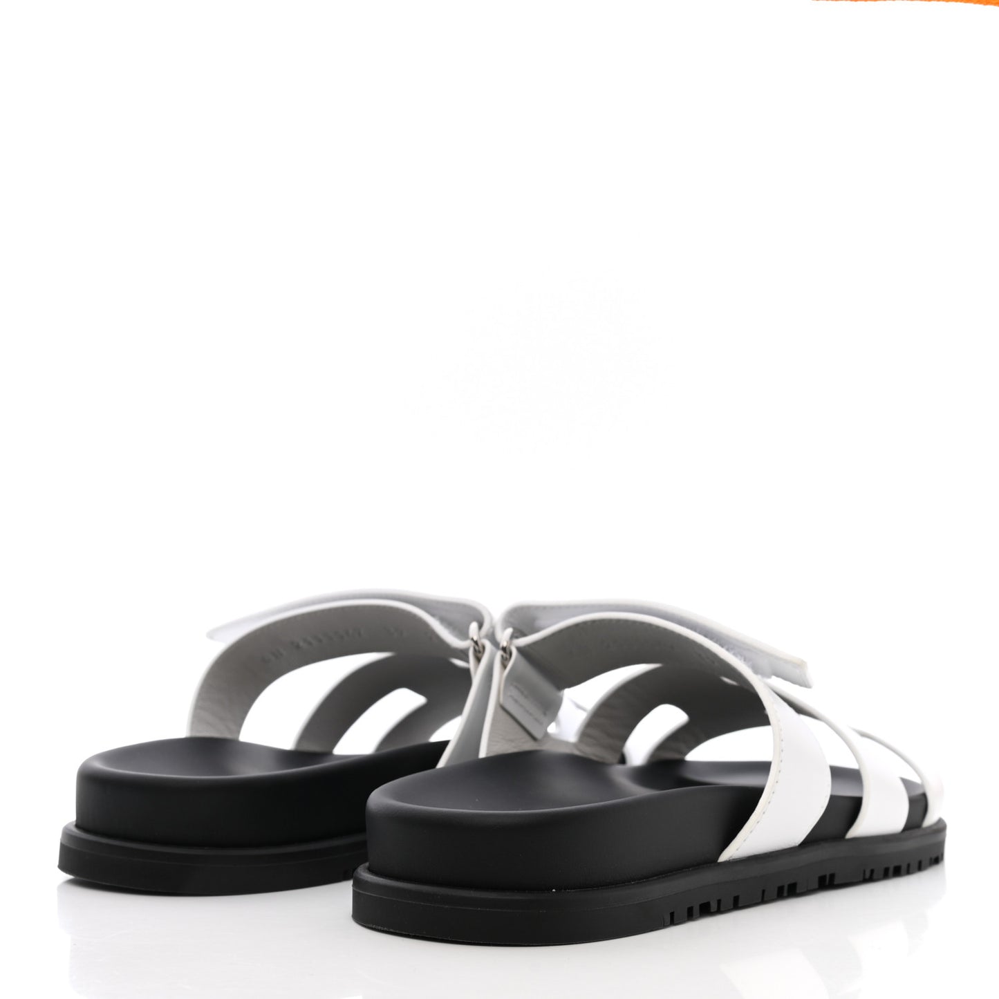 Calfskin Womens Chypre Sandals 39 White