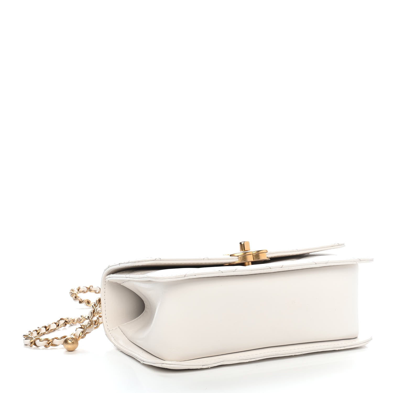 Chanel Calfskin Quilted Mini Perfect Fit Flap White 4 of 9