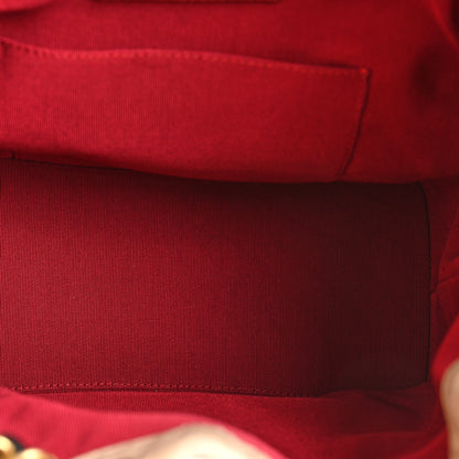 Chanel Aged Calfskin Quilted Small Gabrielle Backpack Beige Black 5 of 11