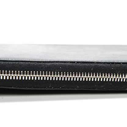 Prada Saffiano Large Zip Around Travel Wallet Nero Black 10 of 10