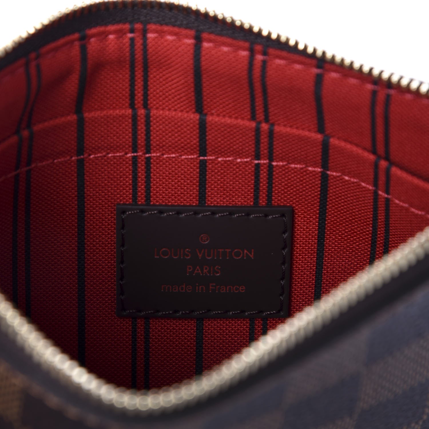 Louis Vuitton Damier Ebene Neverfull PM Pochette 8 of 8