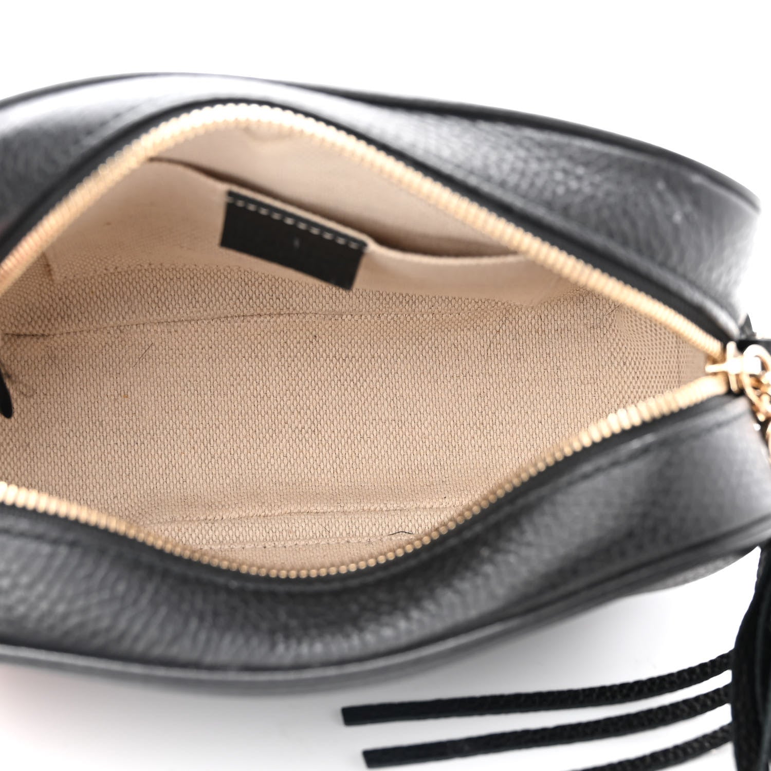 Gucci Pebbled Calfskin Small Soho Disco Bag Black 5 of 13