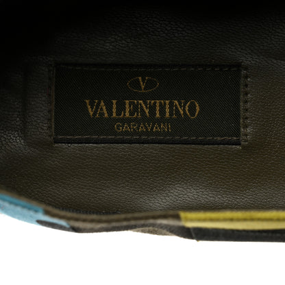 Valentino Garavani Canvas Camouflage Espadrille Flats 39 Multicolor 7 of 12