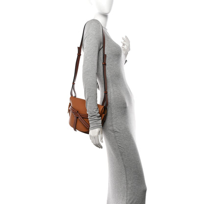 Loewe Grained Calfskin Small Gate Crossbody Bag Caramel Pecan 2 of 10