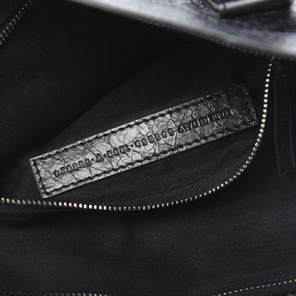 Balenciaga Agneau Classic Silver Hardware City Black 7 of 10