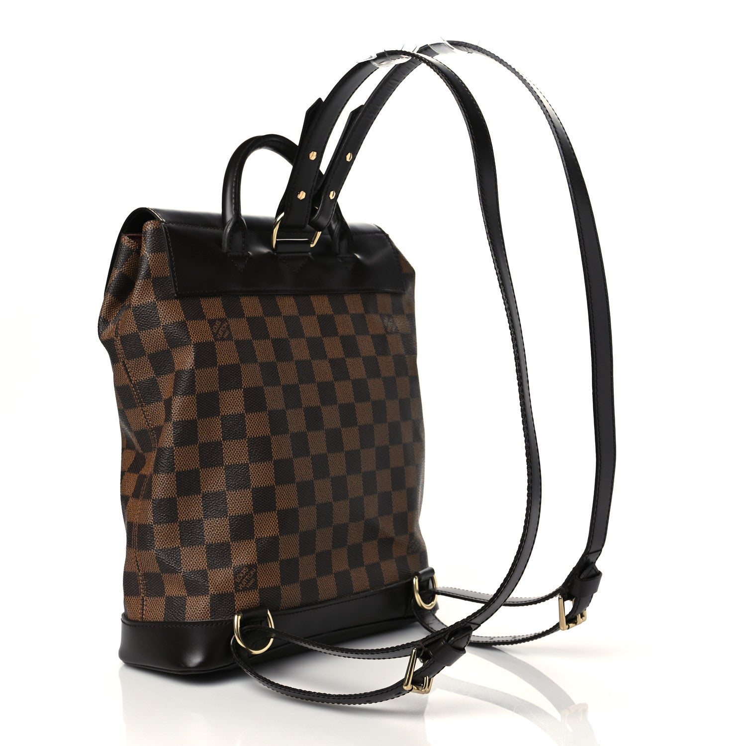 Louis Vuitton Damier Ebene Soho Backpack 3 of 9