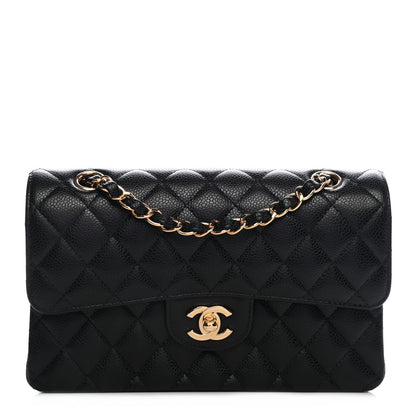Chanel Caviar Quilted Small Double Flap Black 1 of 9