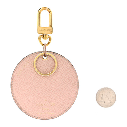 Louis Vuitton Monogram 2020 Christmas Animation Big Wheel Bag Charm Key Ring Rose Ballerine 2 of 5
