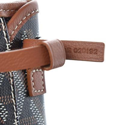 Goyard Goyardine Saint Louis GM Black Gold 10 of 11