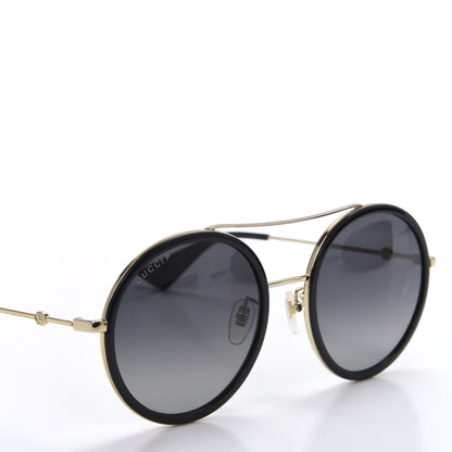 Gucci Round Frame Sunglasses GG0061S Black 7 of 8