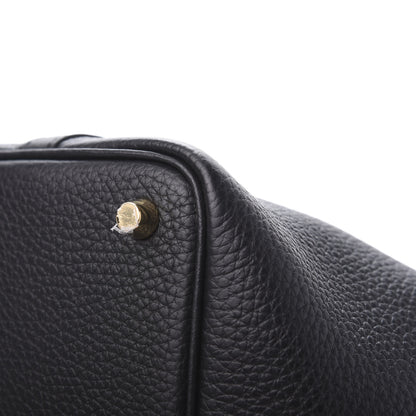 Hermes Taurillon Clemence Picotin Lock 18 PM Black 11 of 12