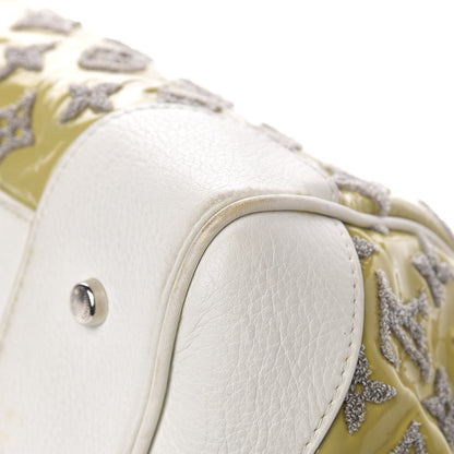 Louis Vuitton Monogram Bouclettes Speedy Round Perle 8 of 14