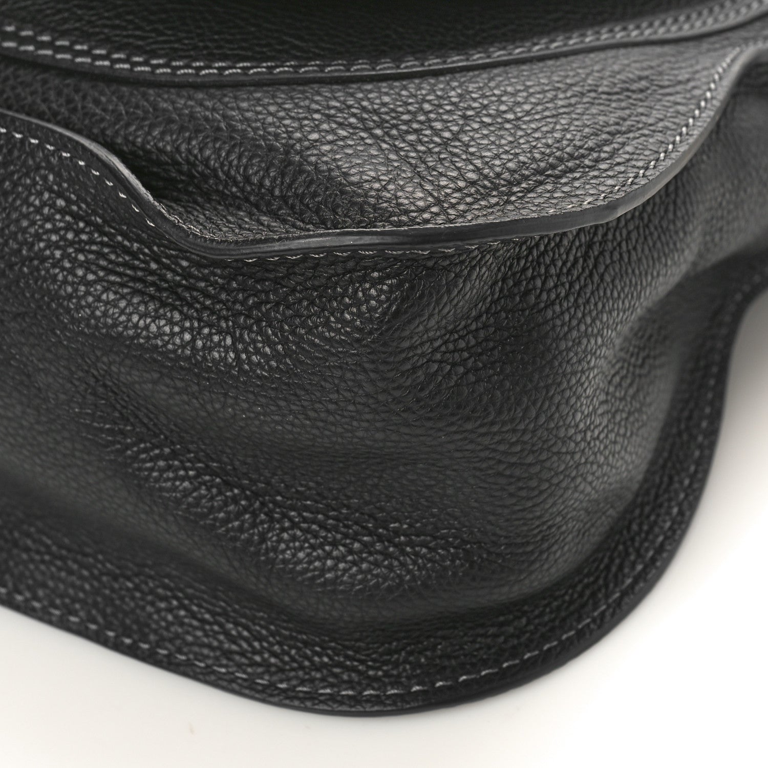 Chloe Calfskin Medium Marcie Satchel Black 8 of 8