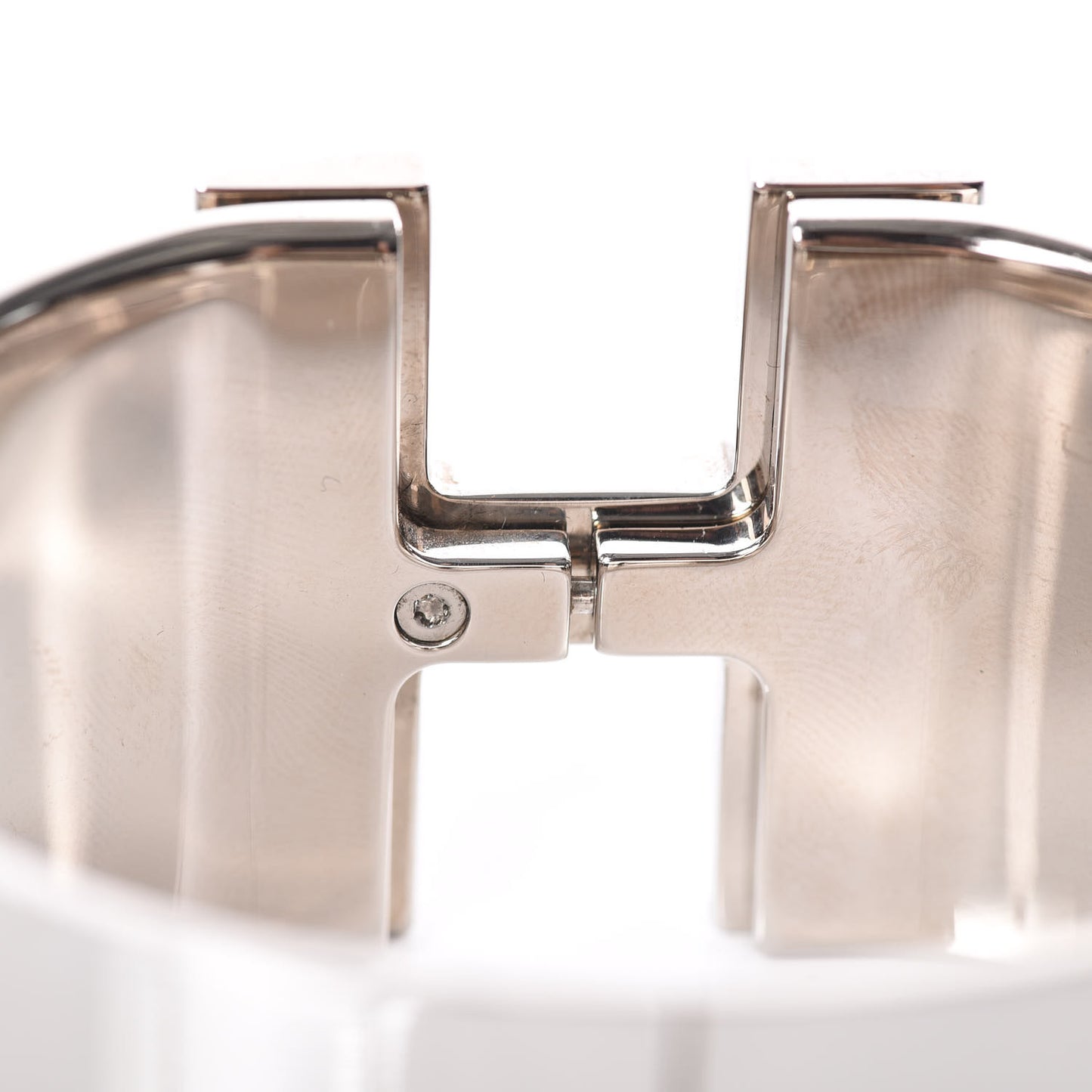 Enamel Extra Wide Clic Clac H Bracelet GM Bleuete