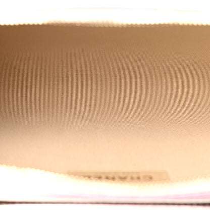 Chanel Metallic Lambskin Quilted Large Like A Wallet Flap Golden Pink 5 of 12