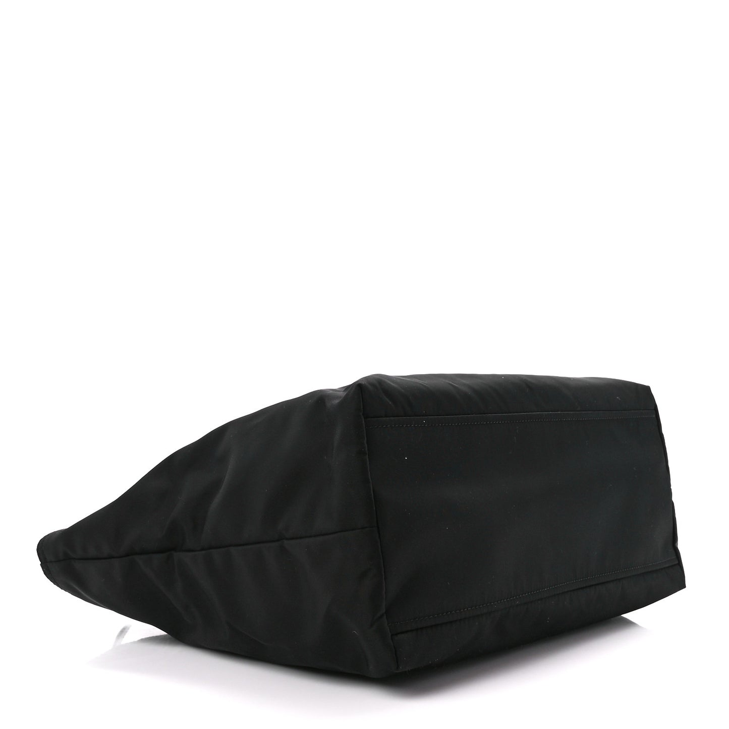 Tessuto Nylon Saffiano Tote Black