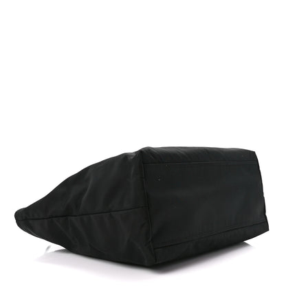 Prada Tessuto Nylon Saffiano Tote Black 4 of 11