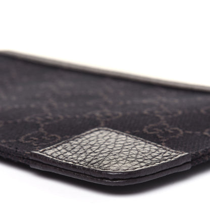 Gucci Monogram Zip Pouch Dark Brown 9 of 10