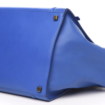 Celine Smooth Calfskin Medium Phantom Luggage Electric Blue 10 of 13