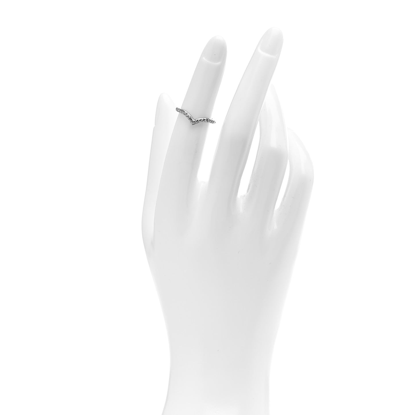 Platinum Diamond Soleste V Band Ring 47 4