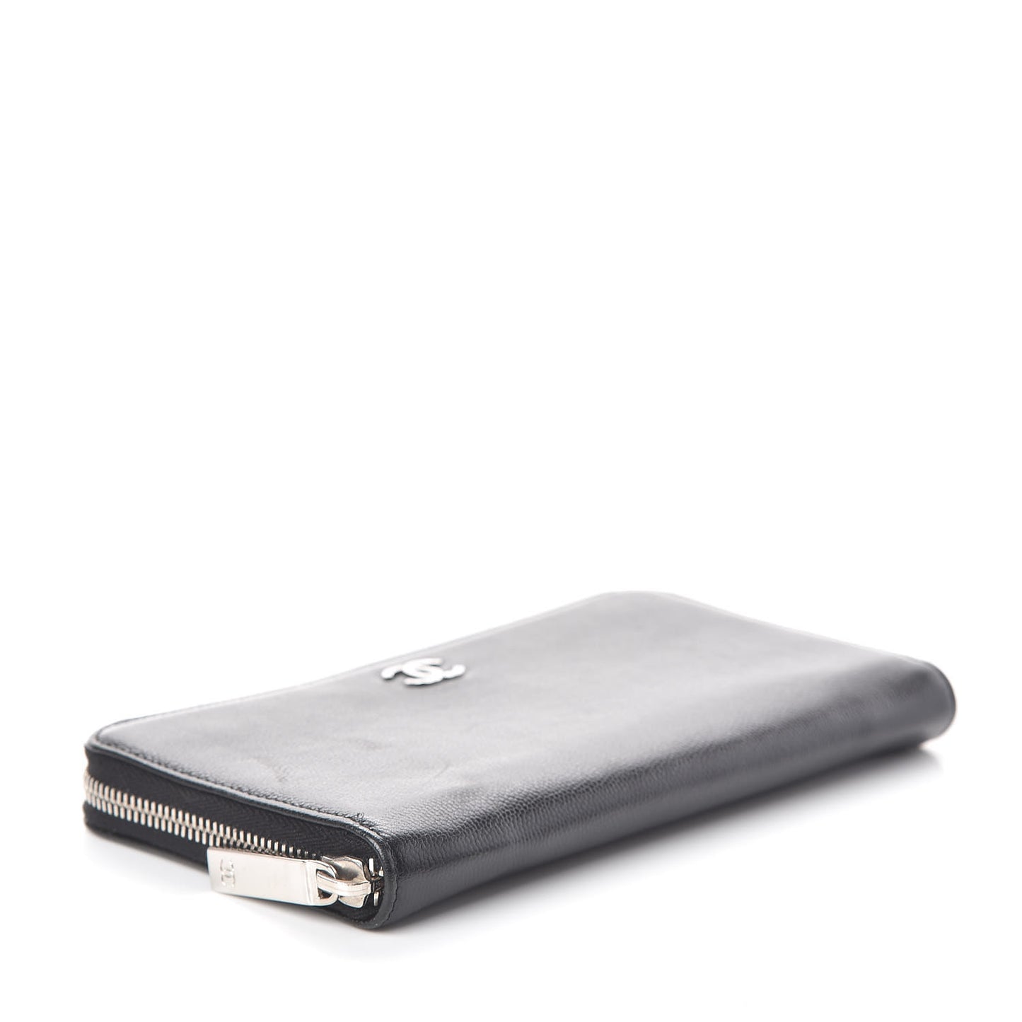 Caviar Sevruga Zip Around Wallet Black