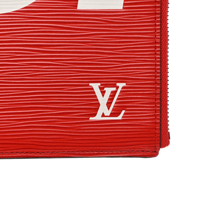 Louis Vuitton X SUPREME Epi Pochette Jour GM Red 6 of 8