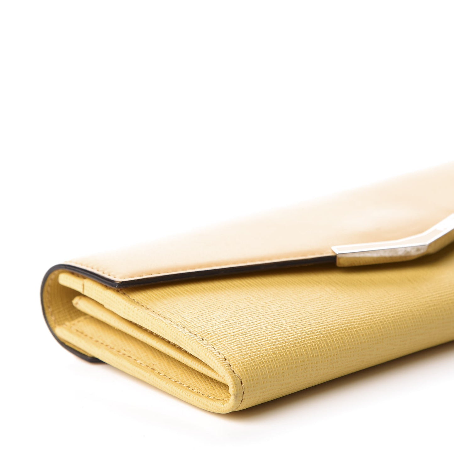 Vitello Elite Flamingo 2Jours Continental Wallet Giallo Alchemy