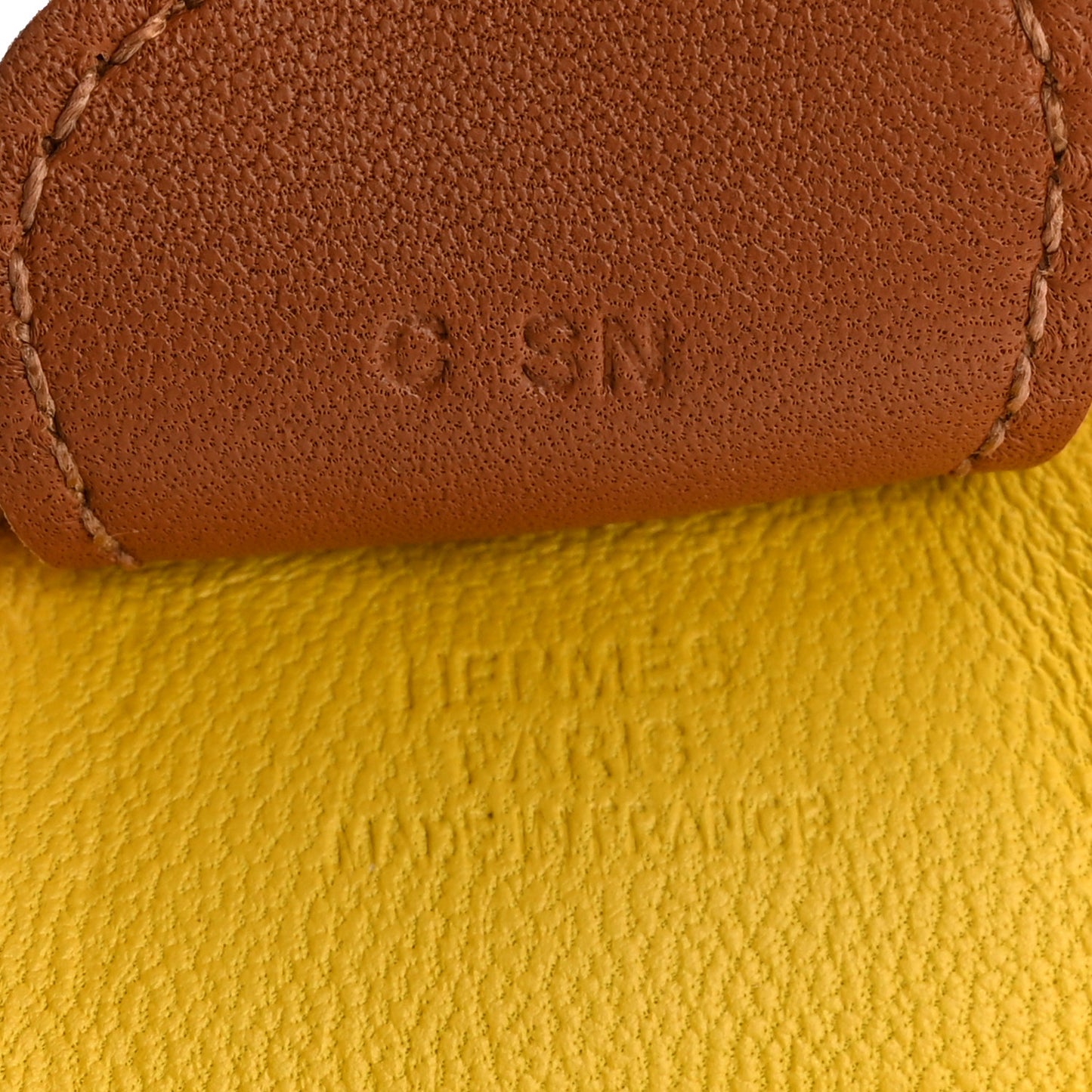 Milo Lambskin Grigri Rodeo Horse Bag Charm MM Jaune De Naples Celeste Gold
