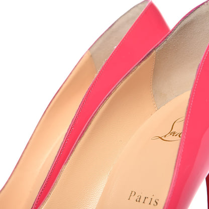Christian Louboutin Patent Pigalle Follies 100 Pumps 41 Pinky 11 of 13