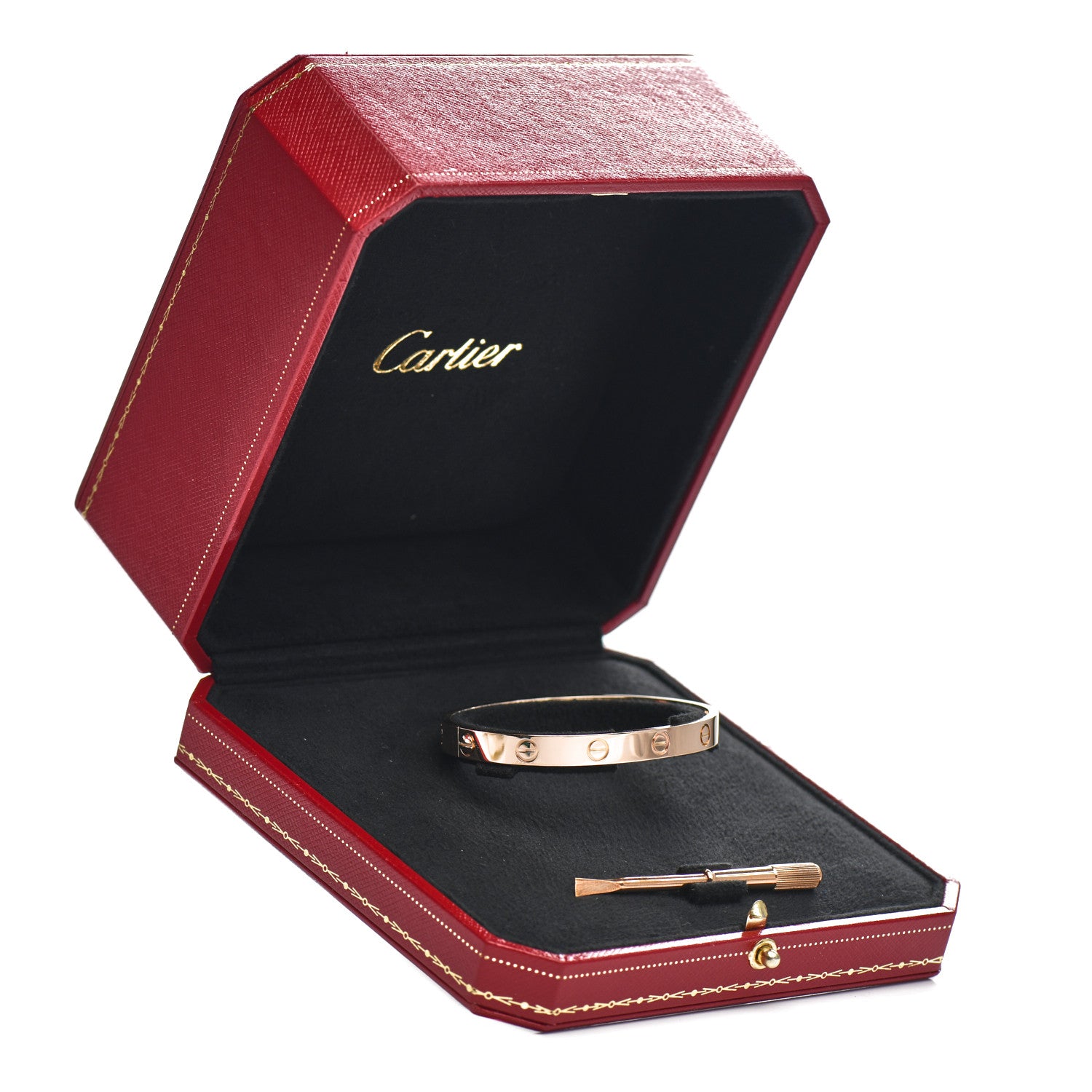 Cartier 18K Pink Gold LOVE Bracelet 16 4 of 4