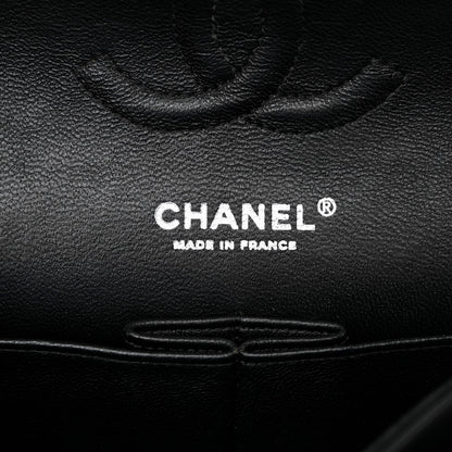 Chanel Patent Quilted Medium Double Flap Black 6 of 11