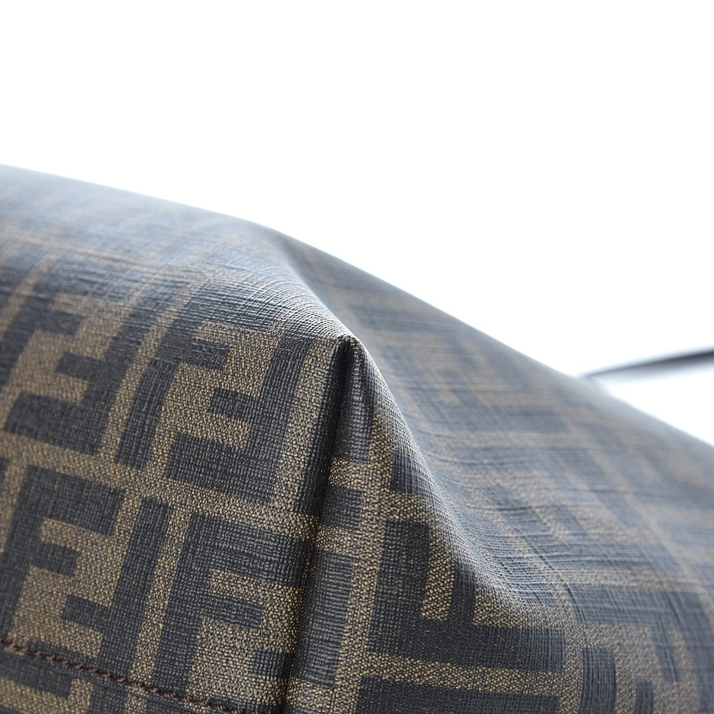 Zucca Spalmati Medium Roll Tote Tobacco Moro