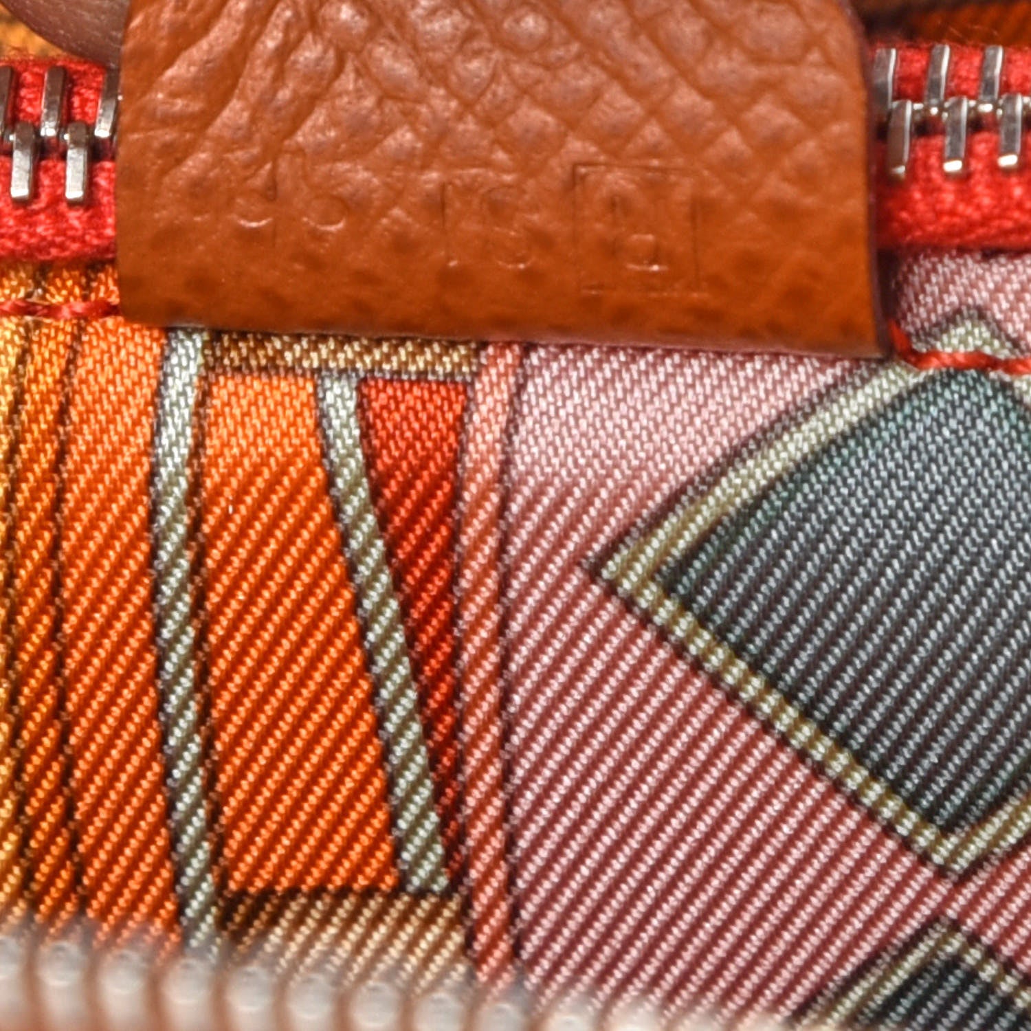 Hermes Epsom Silk'In Wallet Cognac 11 of 13