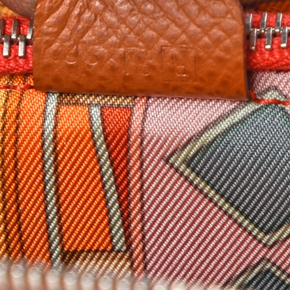 Hermes Epsom Silk'In Wallet Cognac 11 of 13