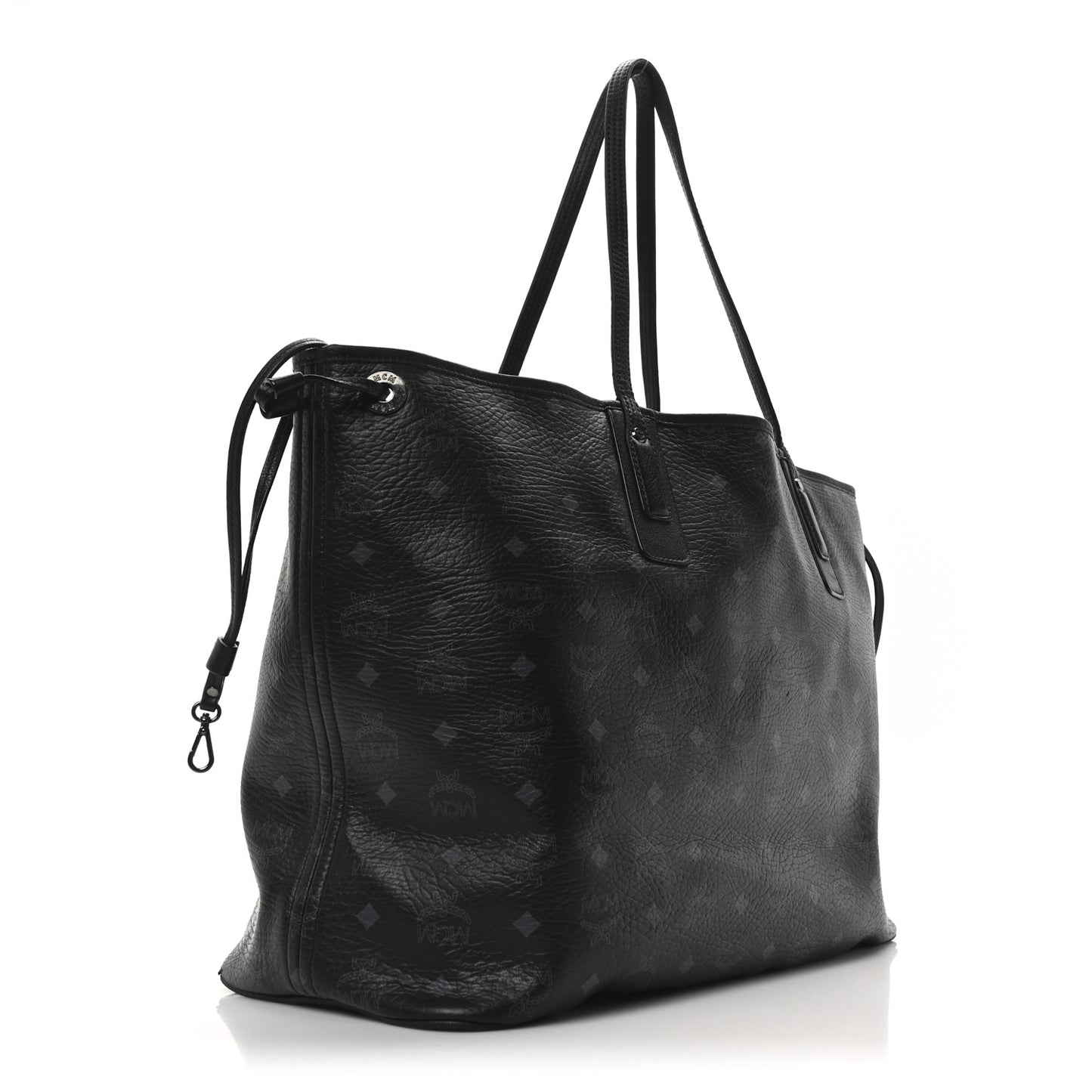 Visetos Large Liz Reversible Shopper Tote Black