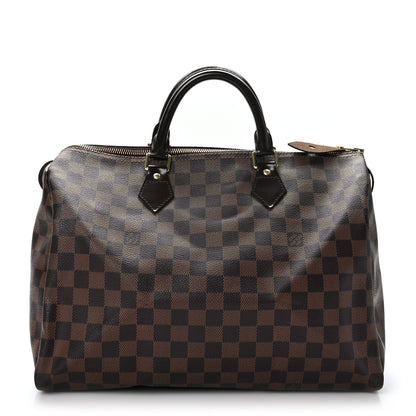 Louis Vuitton Damier Ebene Speedy 35 1 of 11