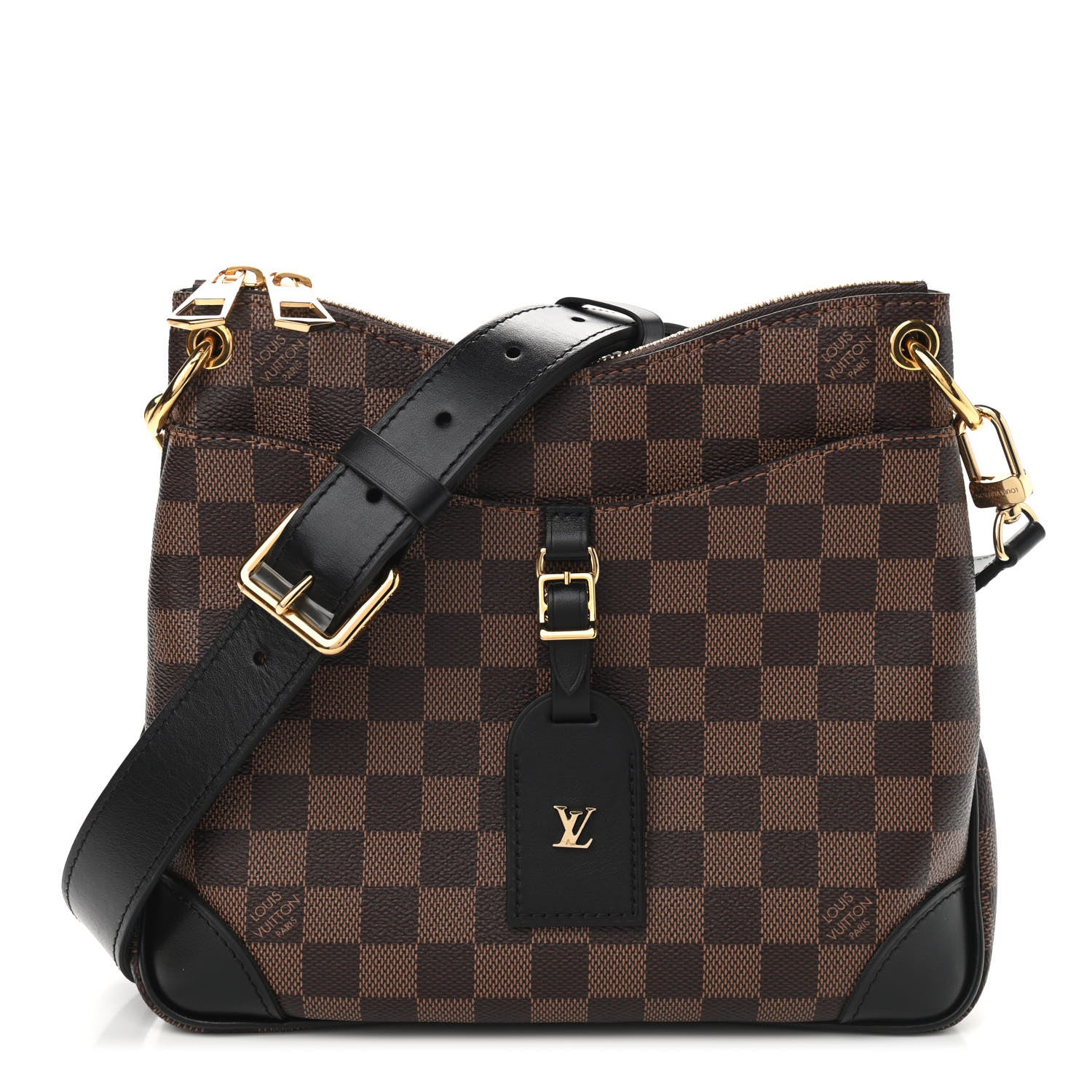 Louis Vuitton Damier Ebene Odeon PM Black 1 of 8