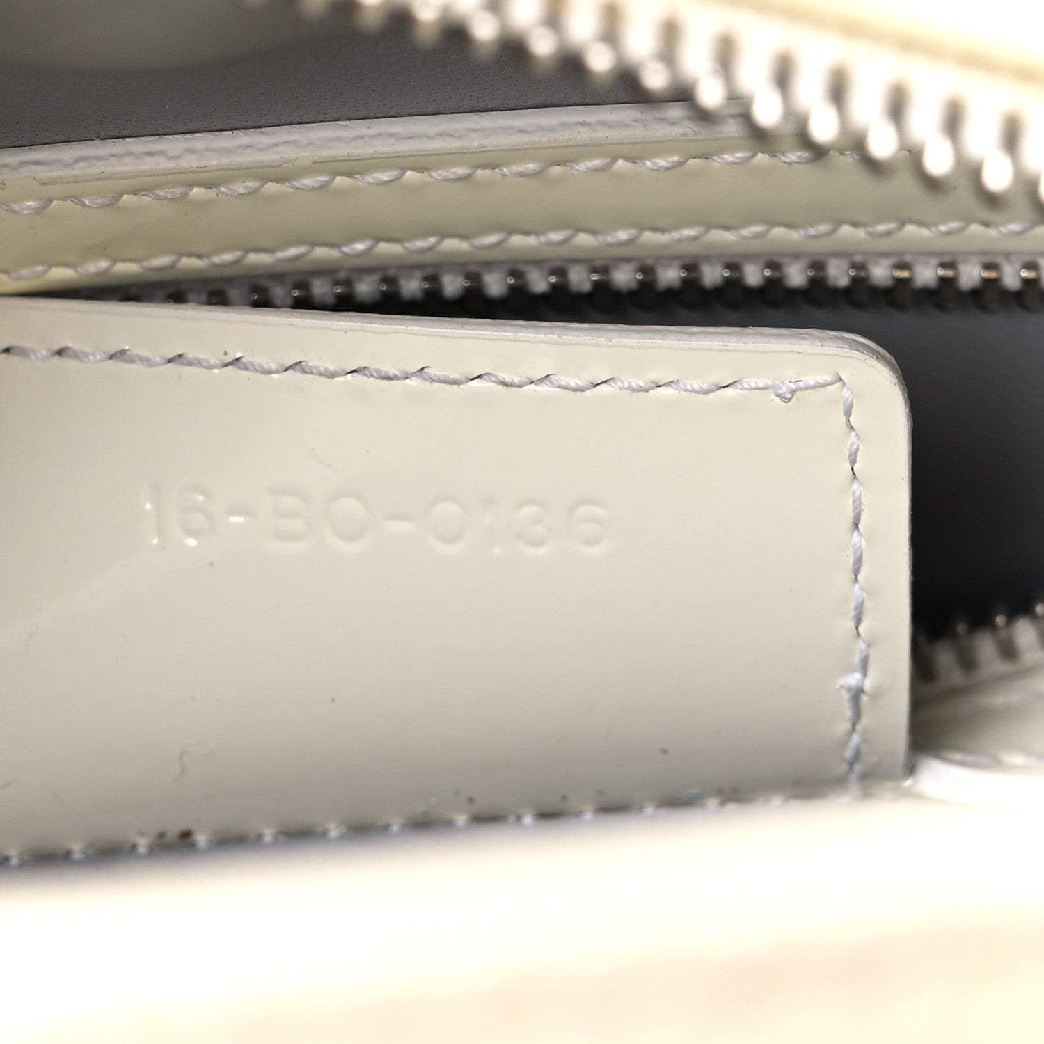 Christian Dior Patent Micro-Cannage Medium Lady Dior White 6 of 13