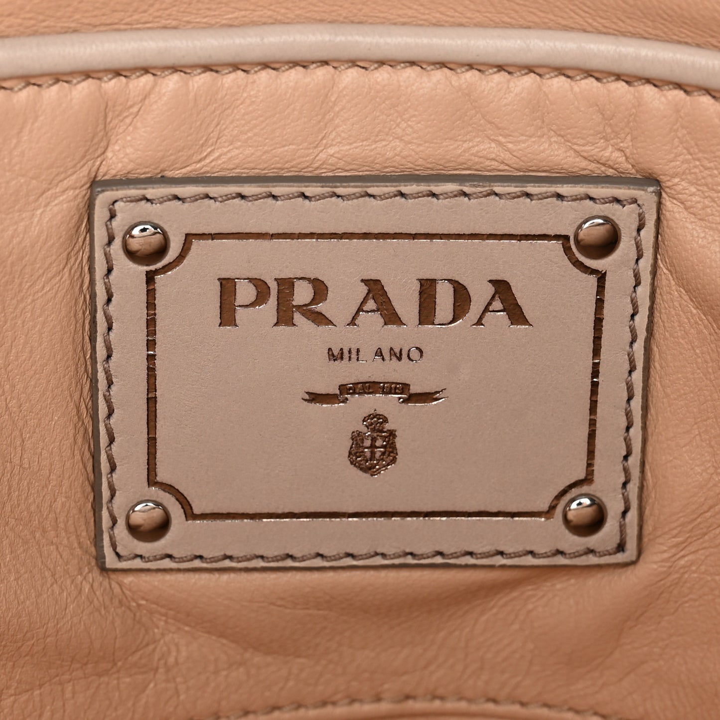 Nappa Antik Bauletto Satchel Argilla