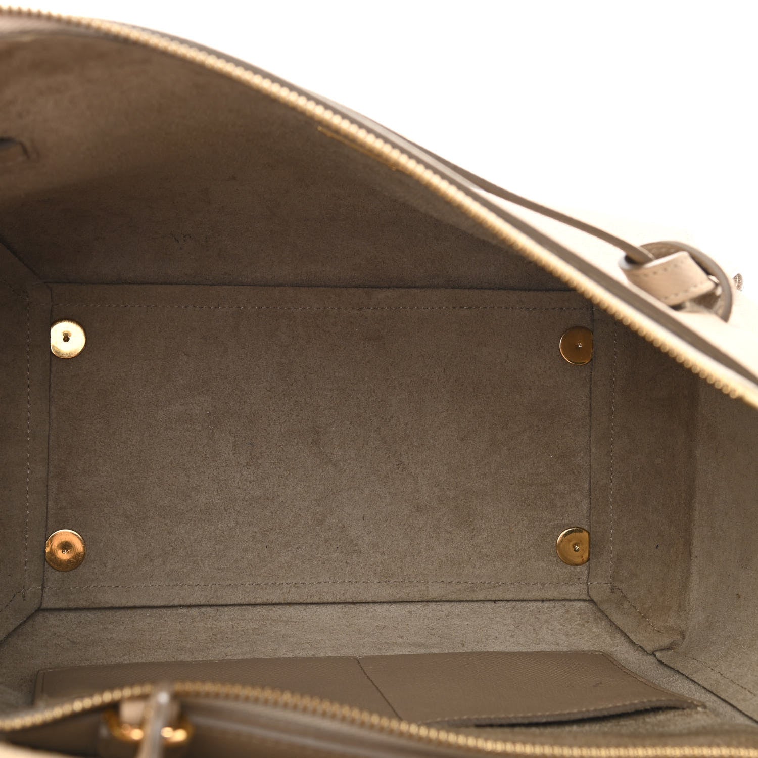 Celine Grained Calfskin Mini Belt Bag Light Taupe 5 of 14