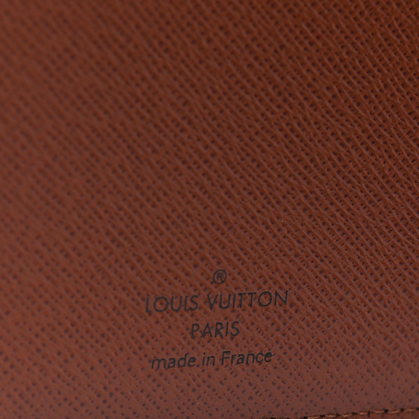 Monogram Desk Agenda Cover