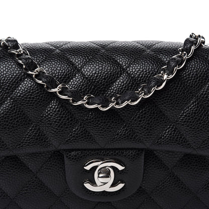 Chanel Caviar Quilted Mini Rectangular Flap Black 11 of 11