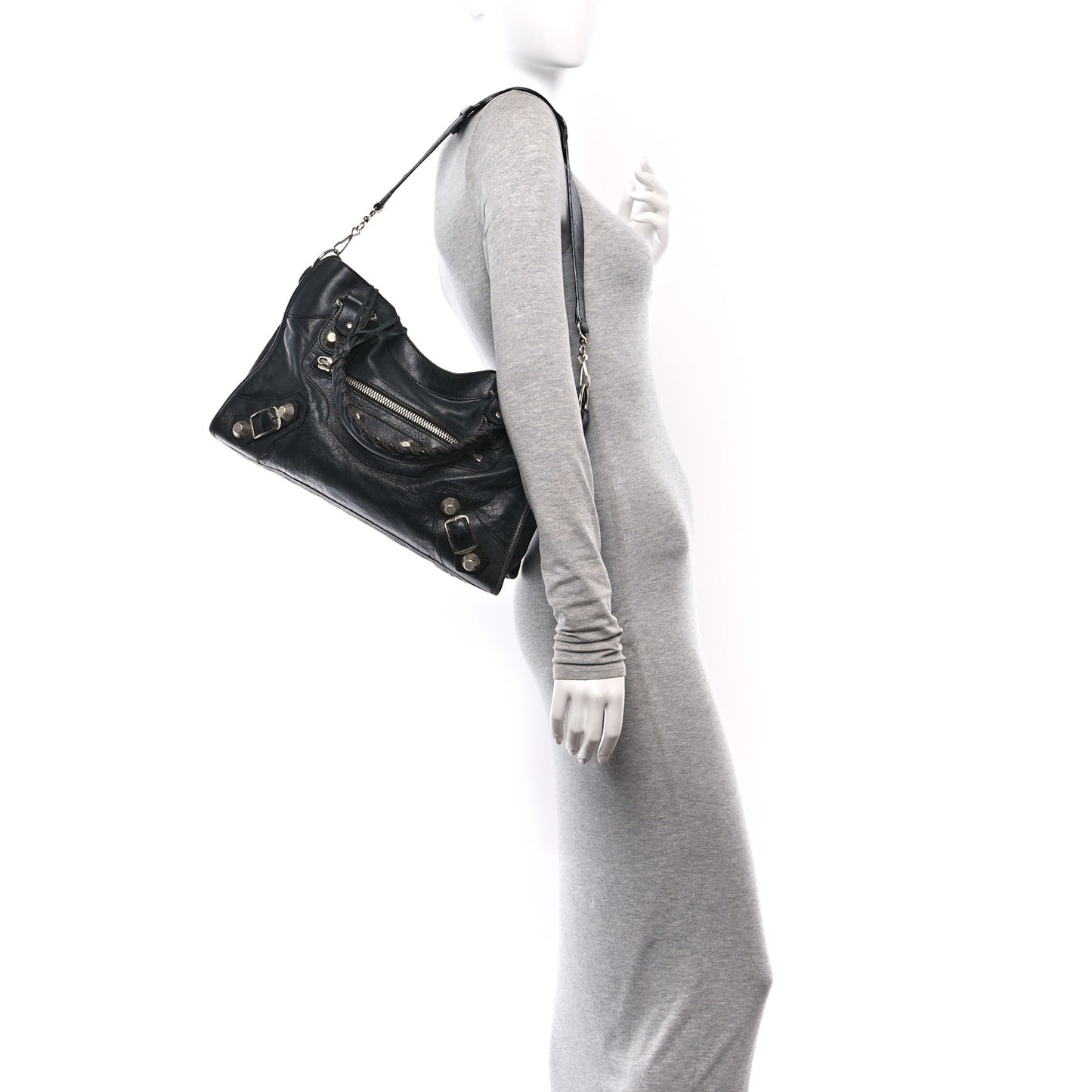 Agneau Giant 21 Silver Hardware City Black