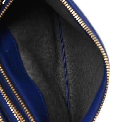 Celine Lambskin Small Trio Crossbody Bag Indigo 5 of 10