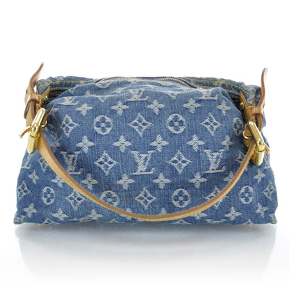 Louis Vuitton Monogram Denim Baggy PM Blue 3 of 10