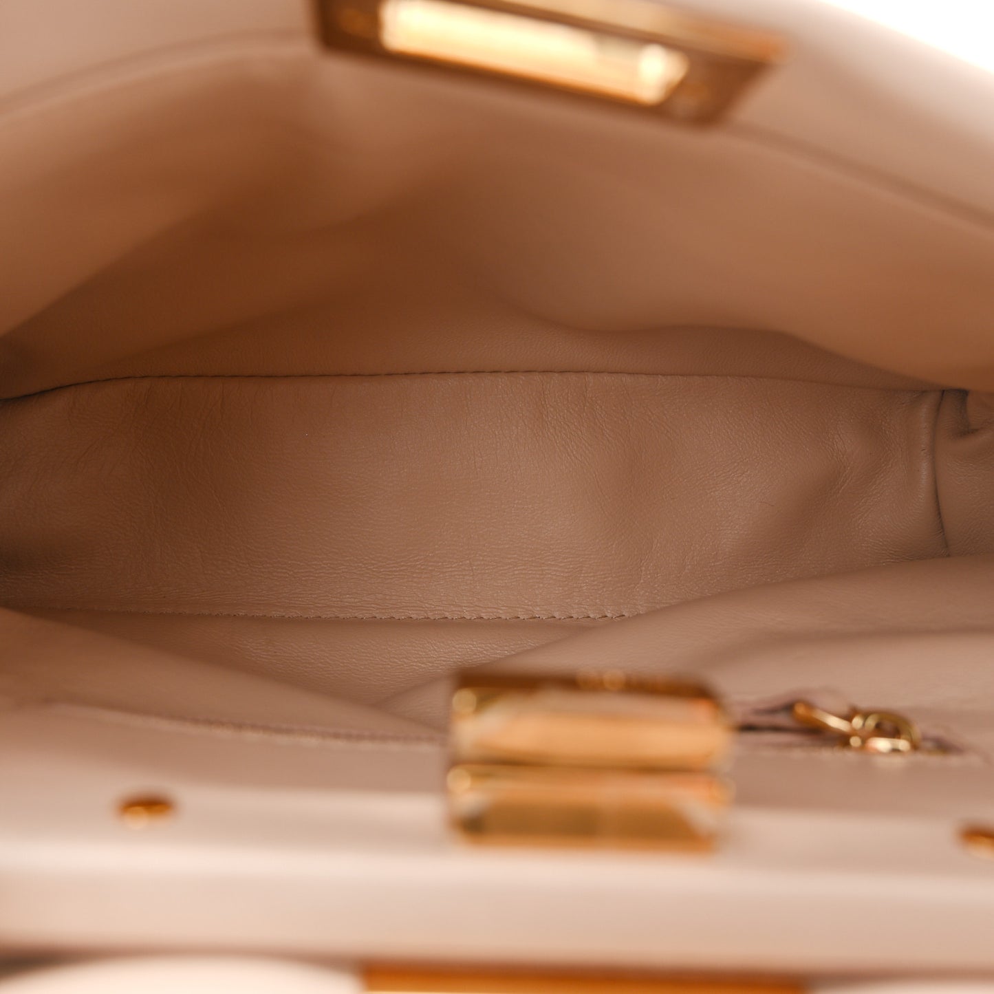 Nappa Mini Peekaboo Iconic Satchel Rosa Plaster