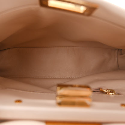 Fendi Nappa Mini Peekaboo Iconic Satchel Rosa Plaster 6 of 17