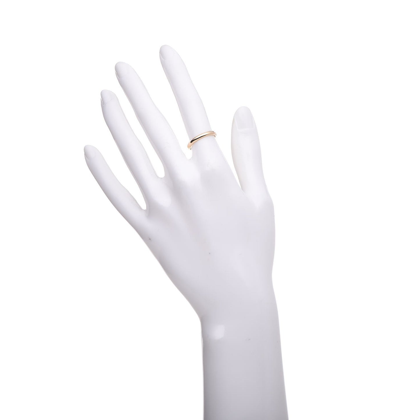 18K Yellow Gold Band Ring 50 5.25