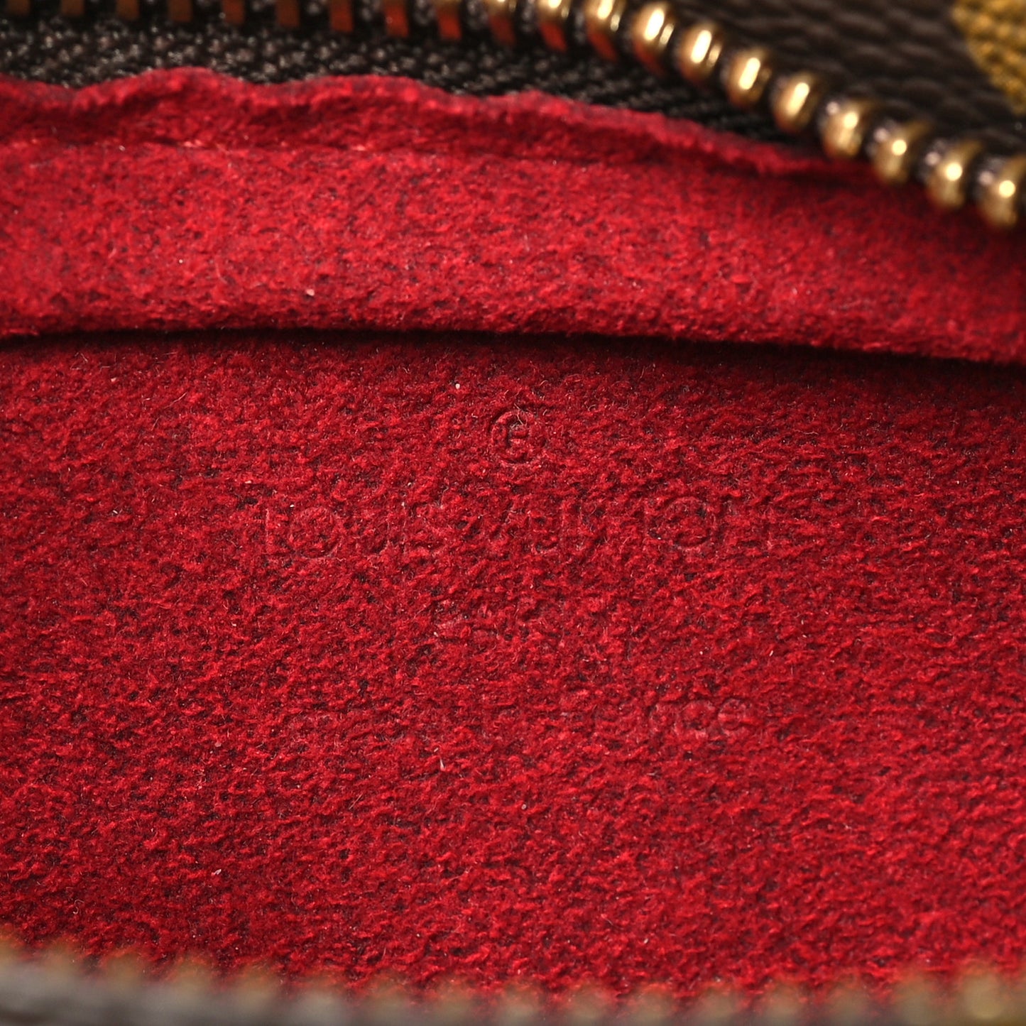 Monogram Partition Wristlet