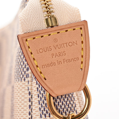 Louis Vuitton Damier Azur Mini Pochette Accessories 6 of 9